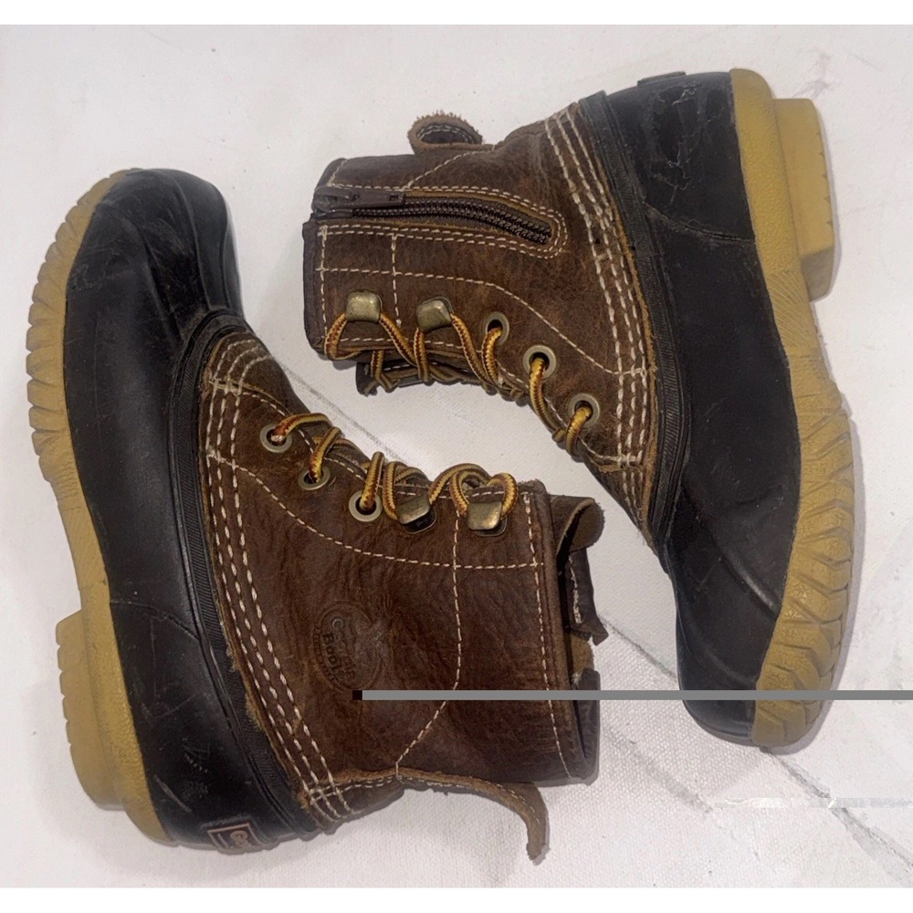 Georgia Boot Youth Marshland Farm Ranch Hand Country Duck Boots Boys Size 11 M